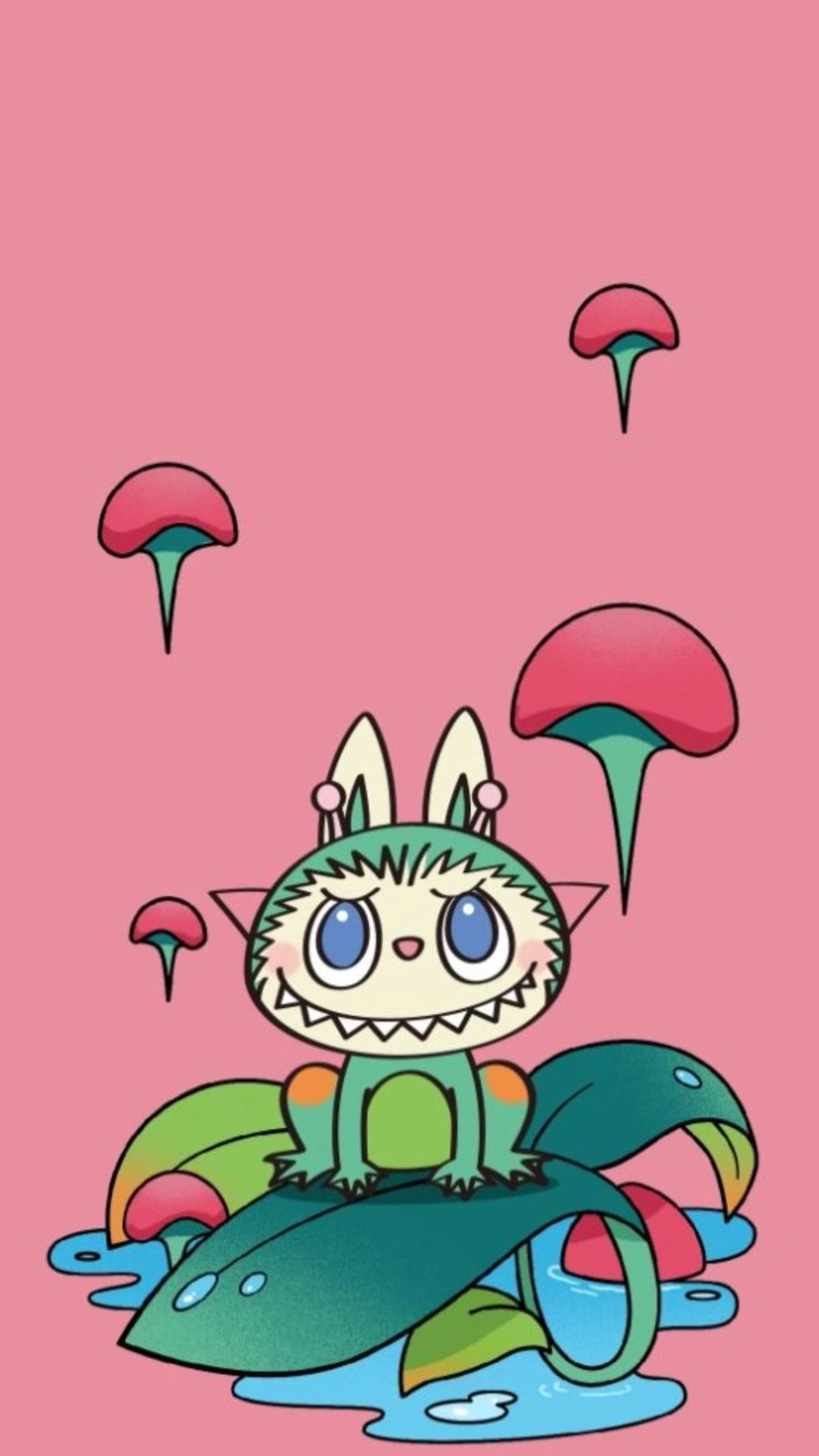 Mạnh mẽ nhưng vẫn đáng yêu với hình nền labubu ngầu