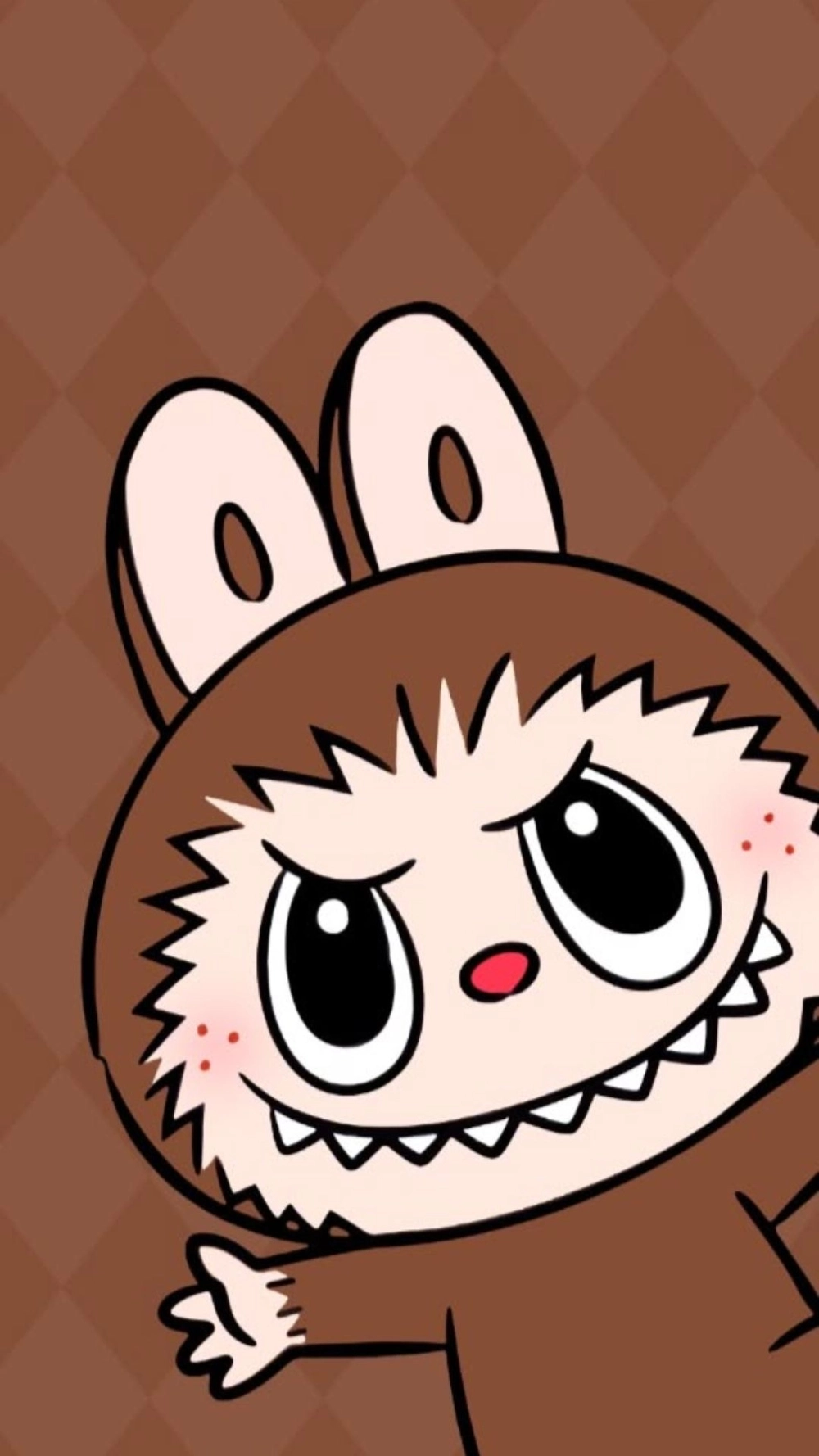 Chất chill trong từng hình ảnh hình nền labubu vô tri