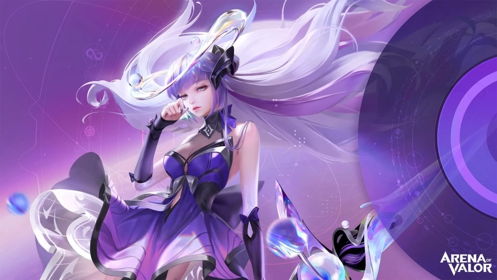 Đắm chìm trong vũ trụ hình nền Liên Quân Mobile