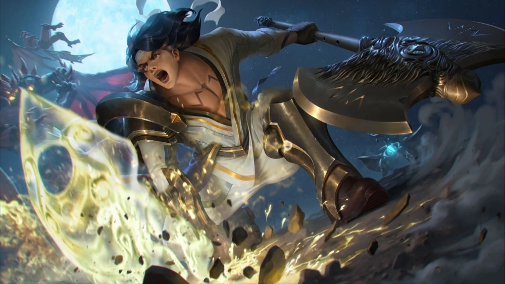 Đẳng cấp Liên Quân trong từng khung hình Liên Quân hình nền