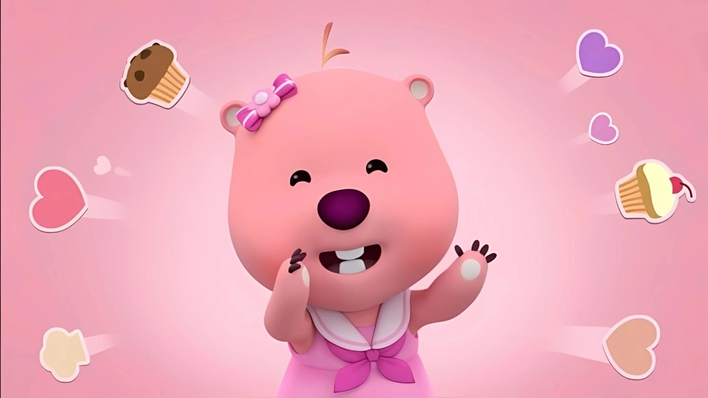 Giao diện siêu ngọt ngào cùng hình nền Loopy cho máy tính