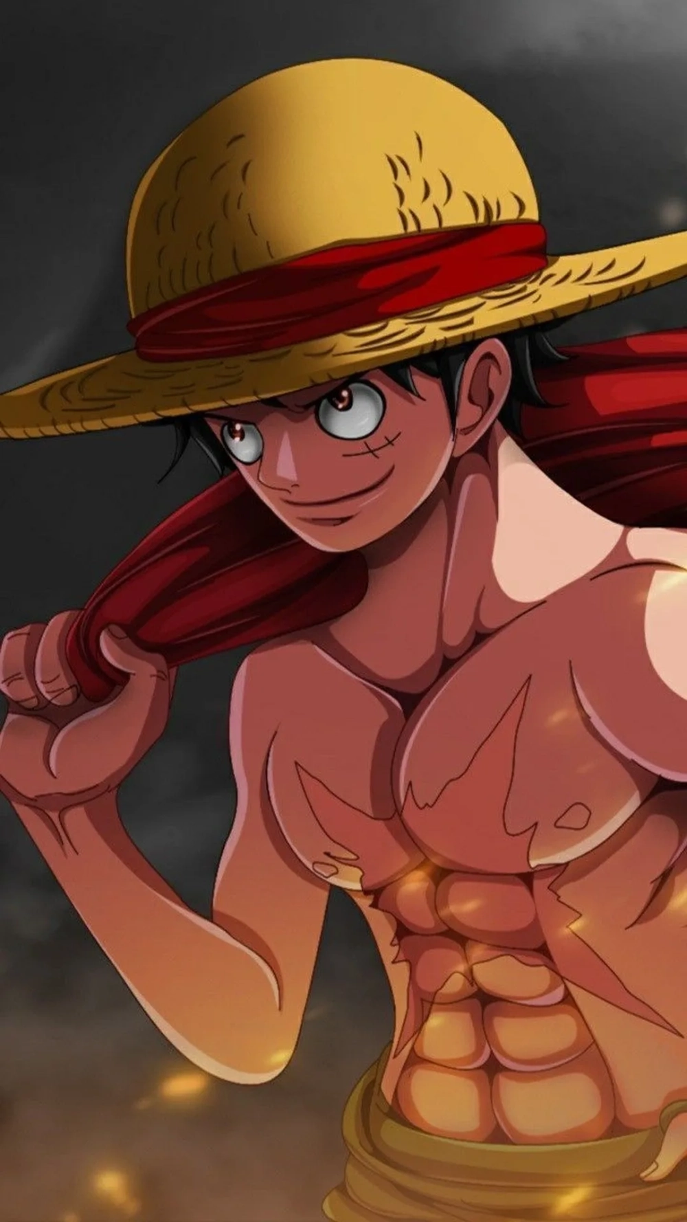 Khí chất ngầu lòi từ ảnh nền Luffy ngầu