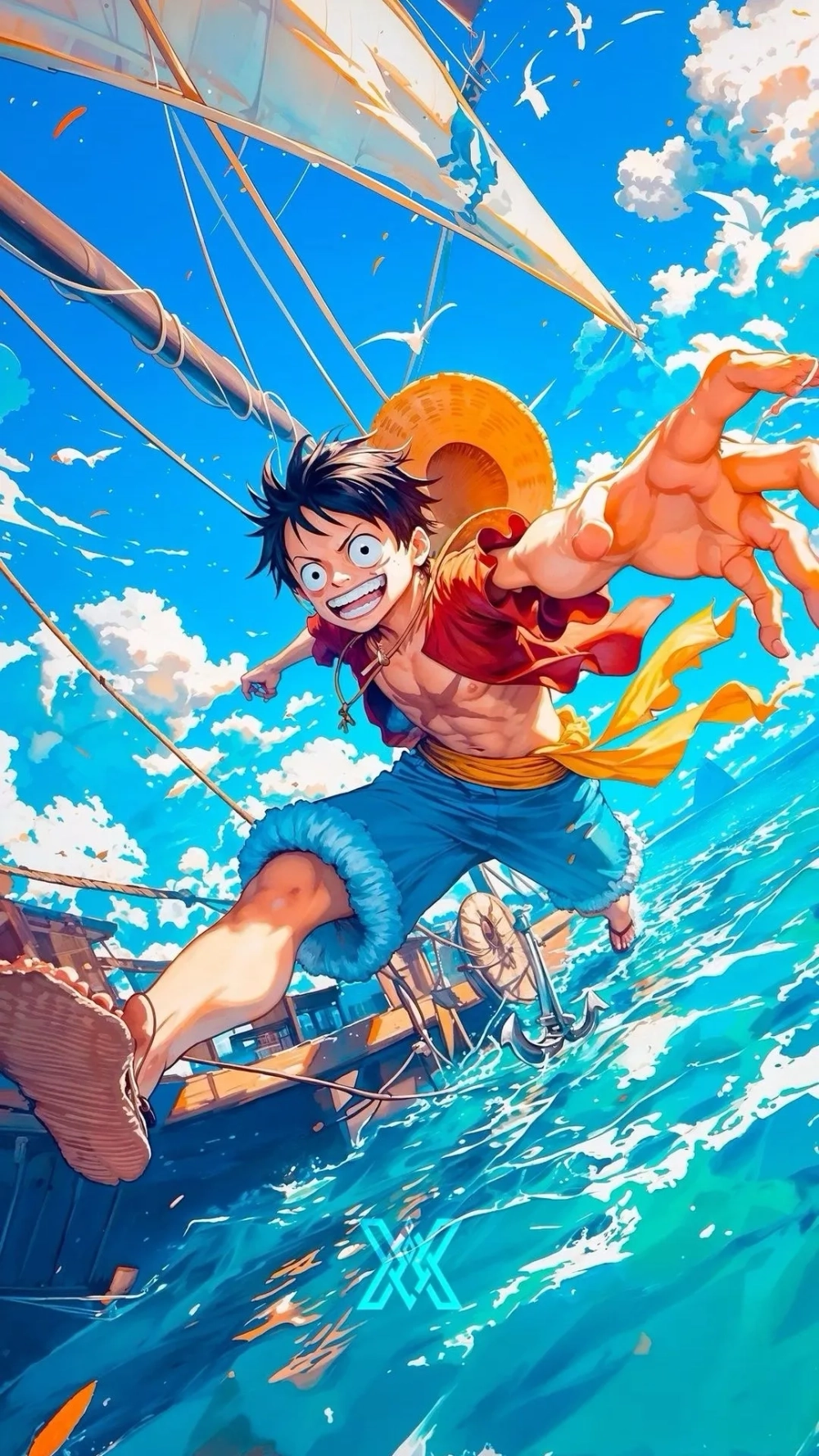 Fan chân chính không thể thiếu ảnh nền điện thoại Luffy