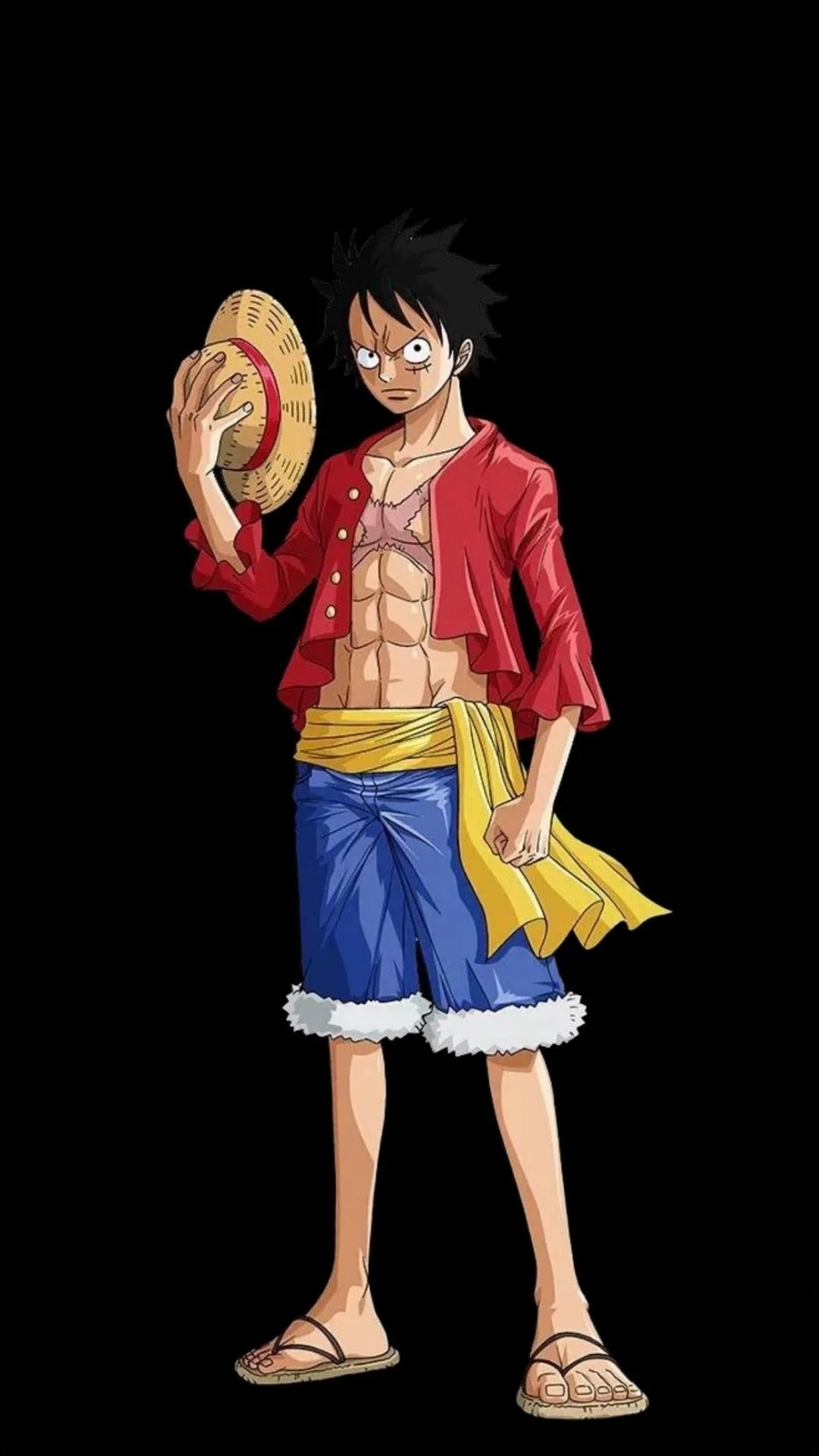 Giao diện chất chơi cùng hình nền ĐT Luffy