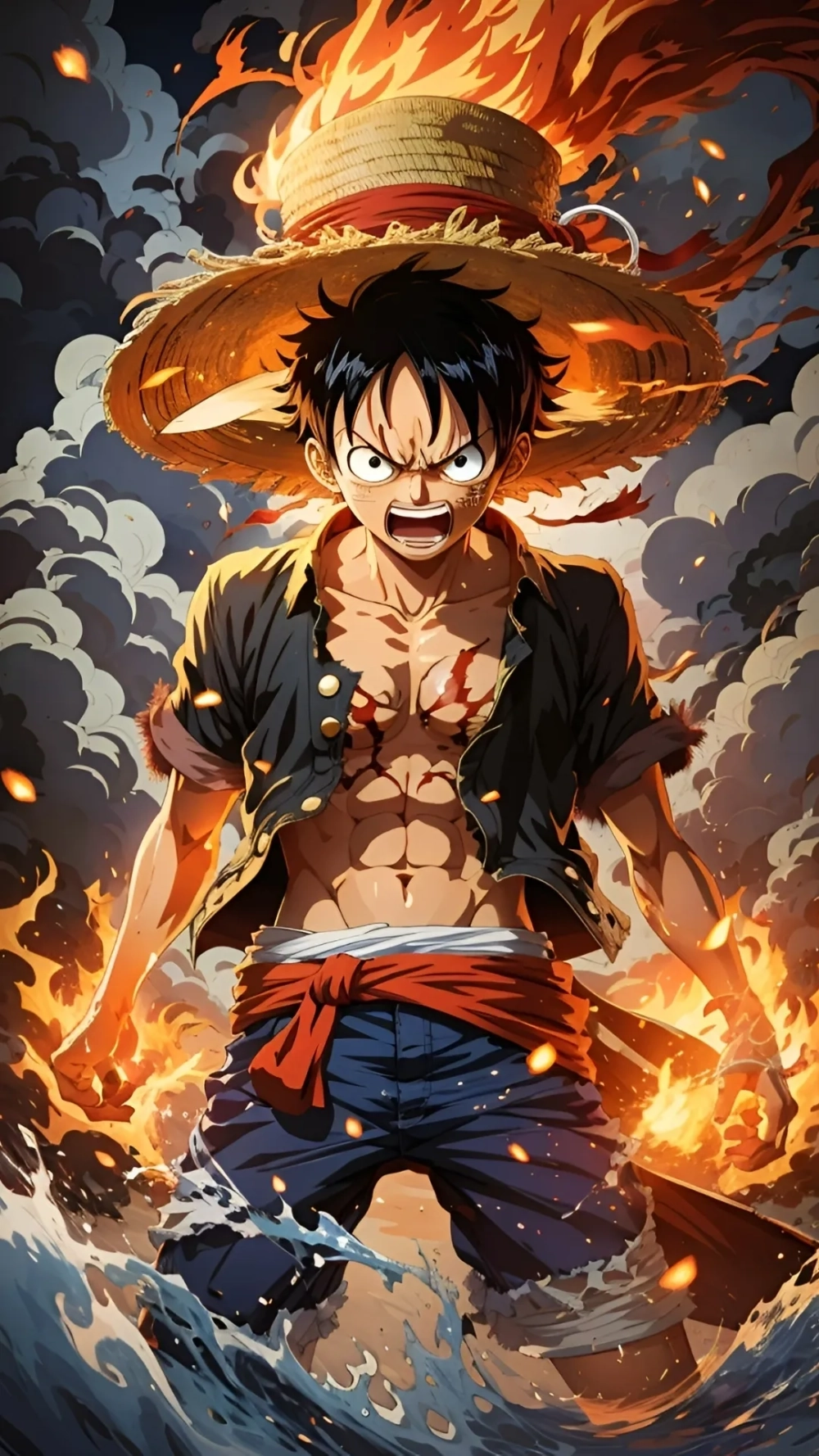 Ảnh nền đậm chất Luffy từ ảnh Luffy đẹp
