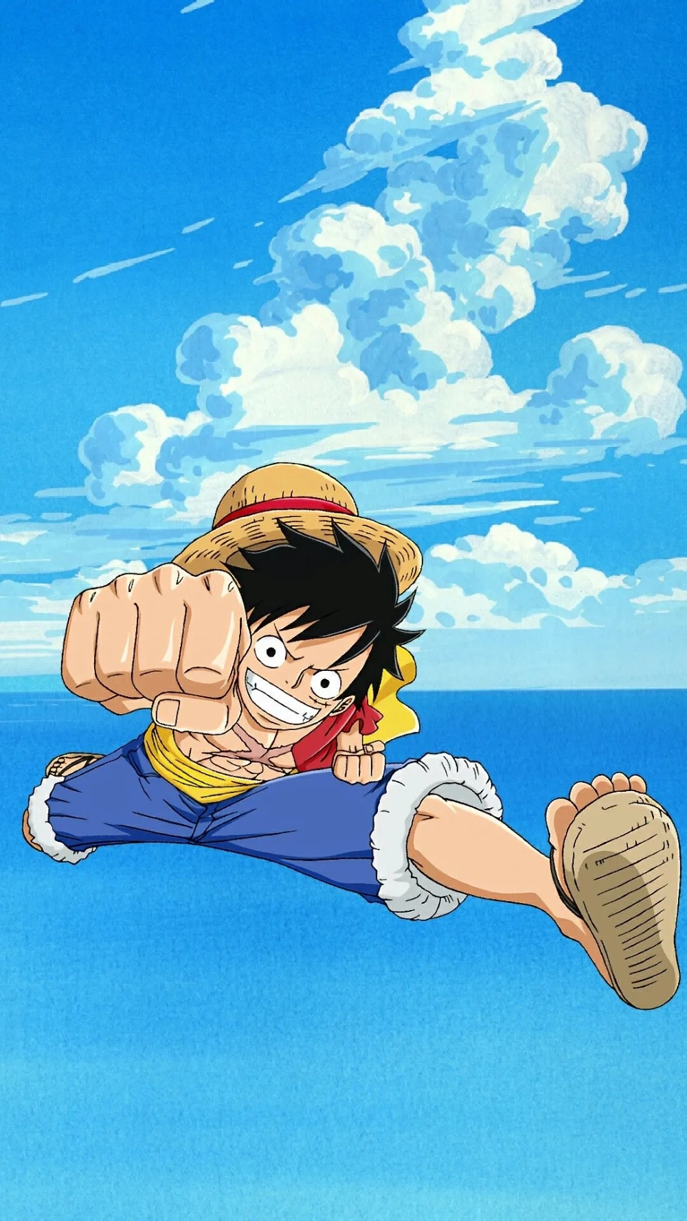 Độc đáo từng đường nét từ ảnh nền đẹp anime Luffy
