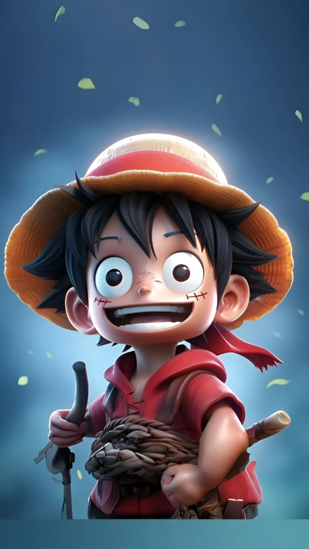 Giao diện cực phẩm từ ảnh đẹp One Piece Luffy
