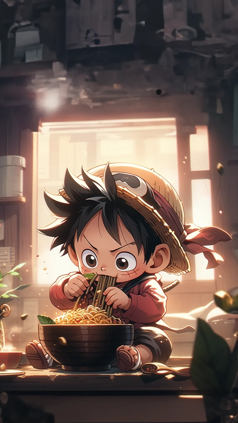 Cực ngầu với hình nền đẹp 3D ngầu Luffy