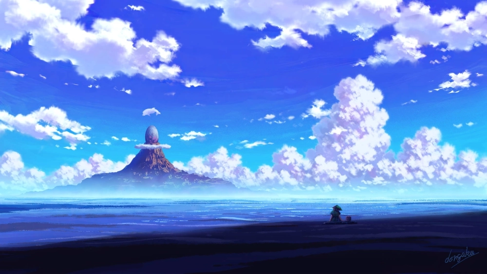 Cảm hứng nghệ thuật từ hình nền đẹp anime phong cảnh