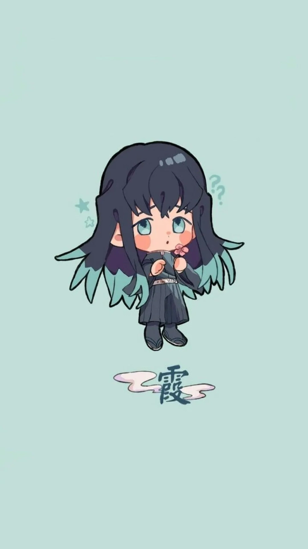 Đáng yêu tuyệt đối cùng hình nền Muichirou chibi