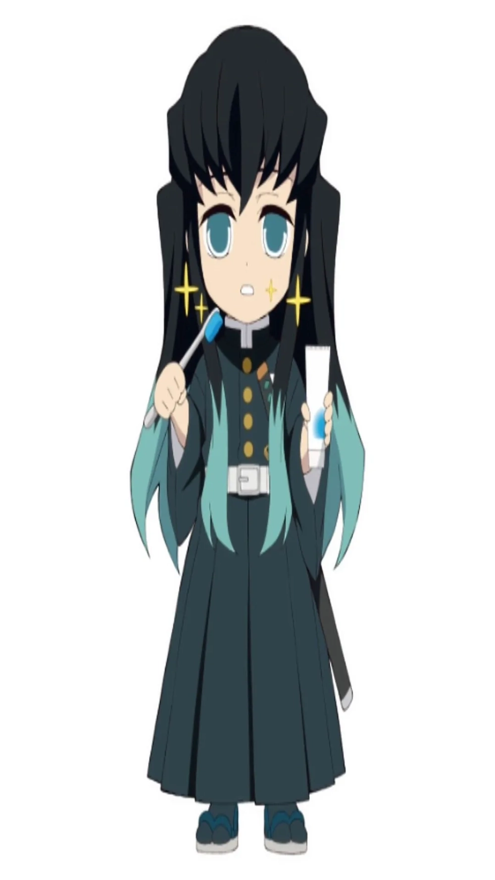 Nhìn phát mê ngay với ảnh Muichirou chibi