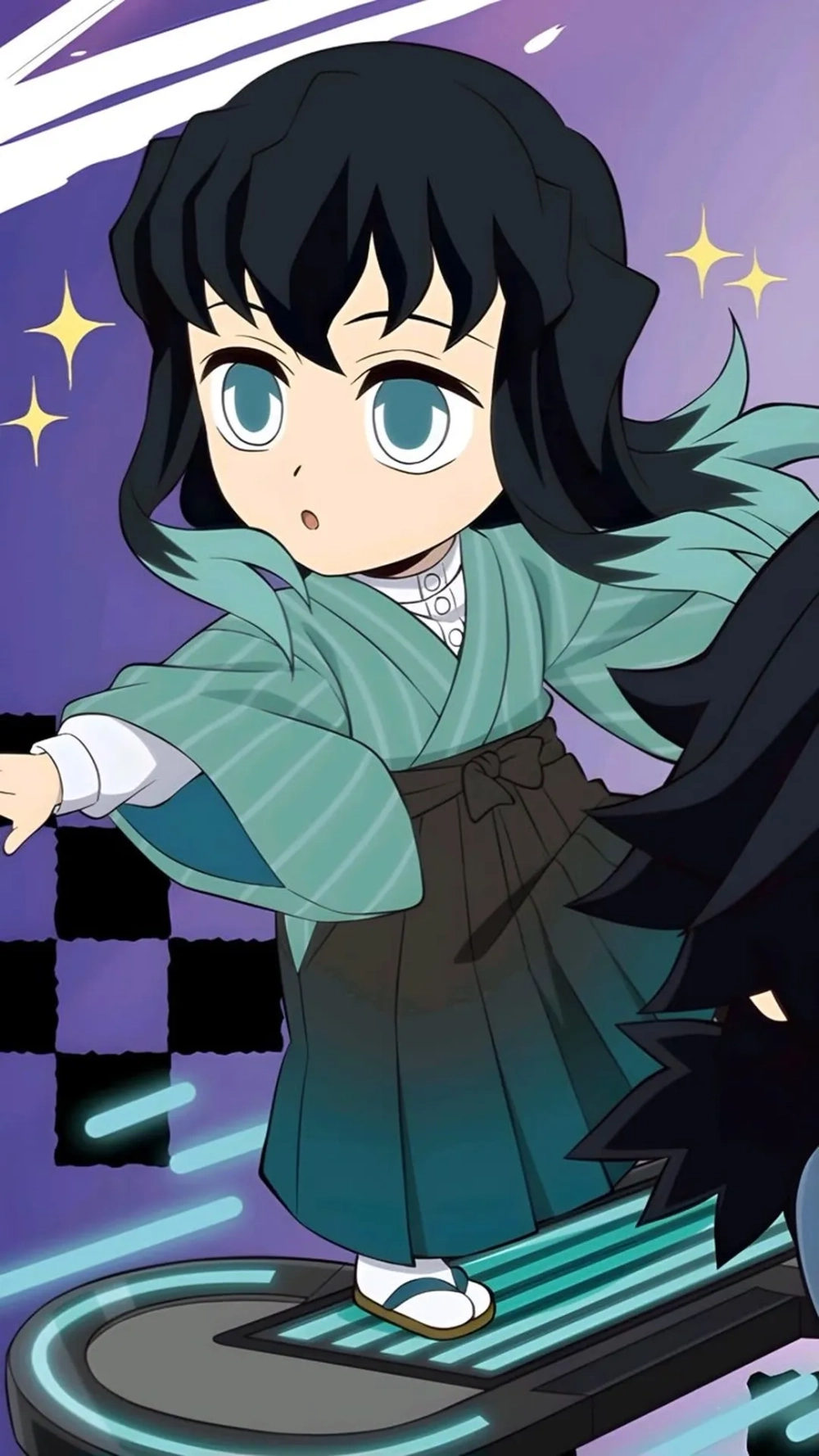 Bùng nổ sự dễ thương cùng hình ảnh Muichirou chibi cute