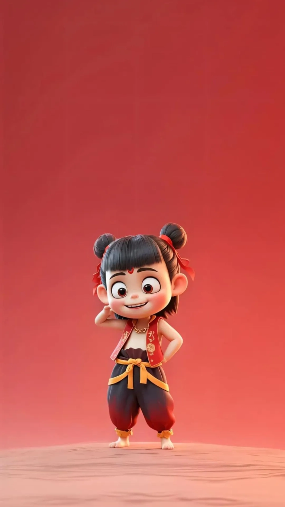 Vẻ đẹp ma mị từ hình nền natra ma đồng náo hải 4k