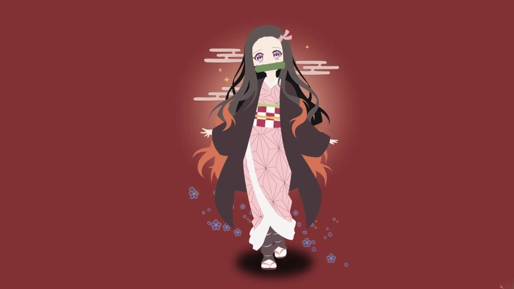 Fan NEZUKO không thể bỏ qua bộ hình nền máy tính nezuko siêu nét