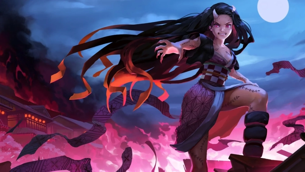 Ghi dấu phong cách ngọt ngào với ảnh anime nezuko dễ thương