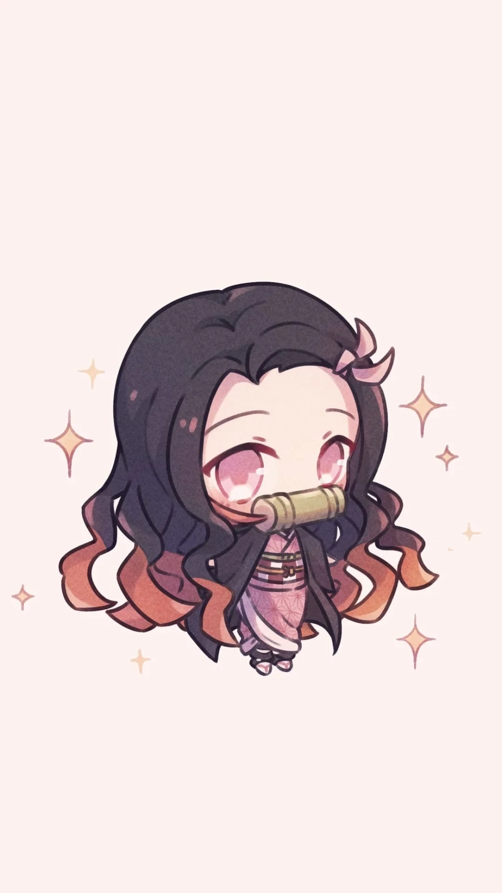 Bộ sưu tập ảnh nezuko cute chibi đốn tim người xem