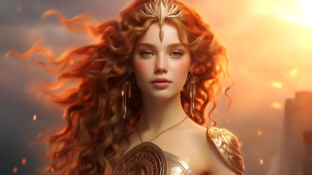 Cực sắc nét với hình nền nữ thần aphrodite 4k quyền lực