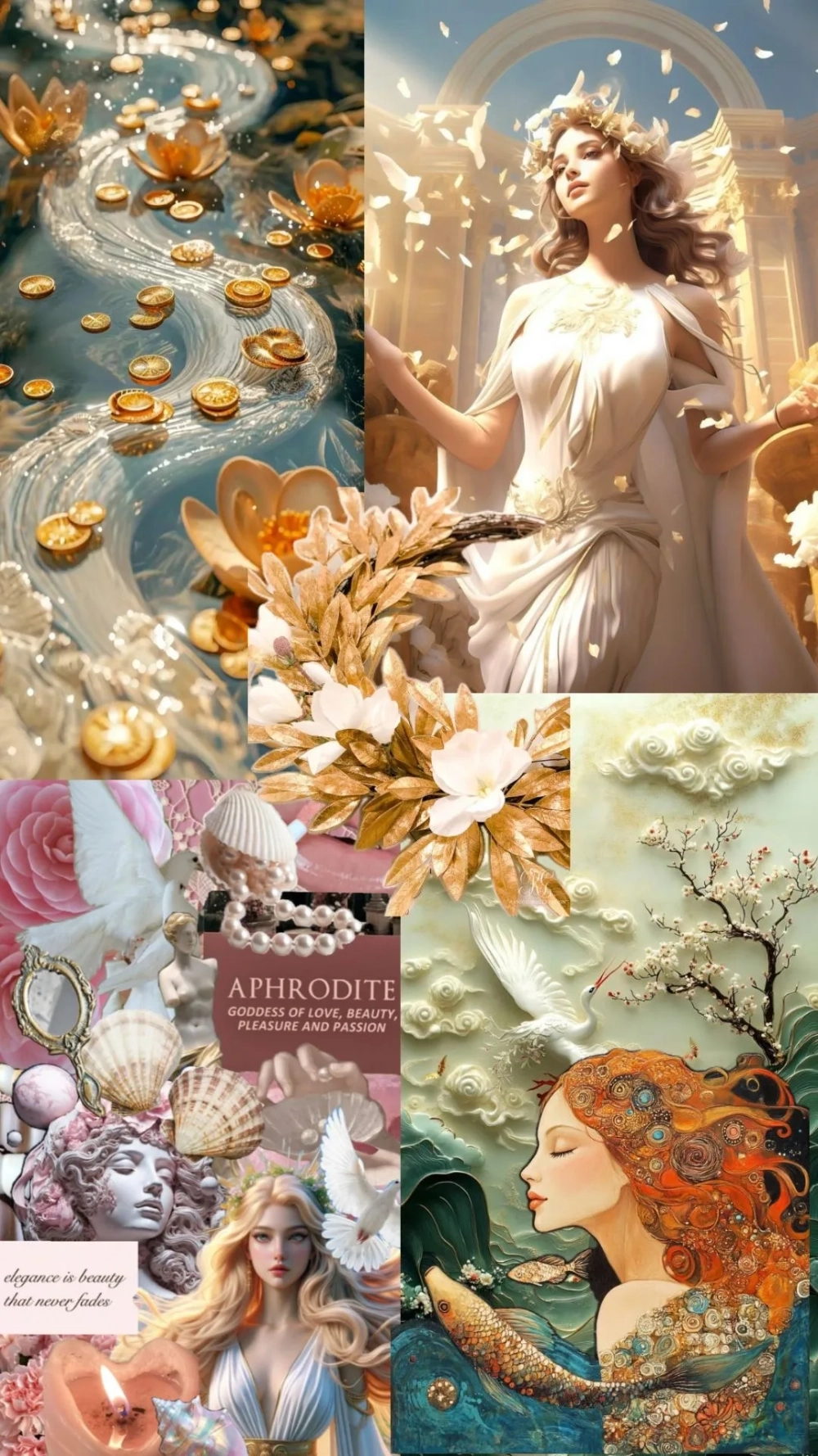Khám phá ý nghĩa hình nền nữ thần aphrodite đầy ẩn dụ