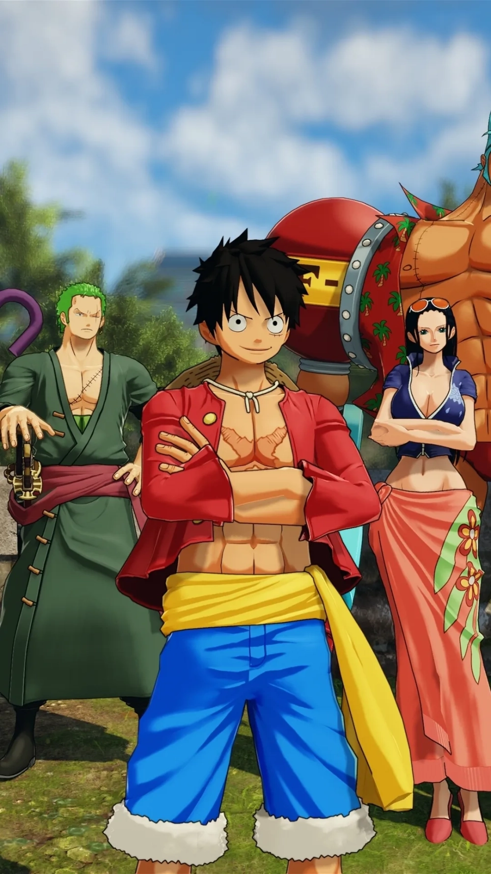 Không thể rời mắt khỏi ảnh nền máy tính One Piece 4K