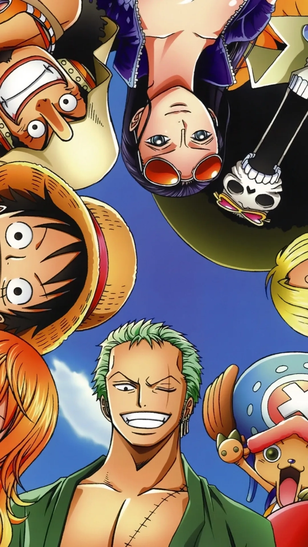 Mở máy là có động lực ngay ảnh hình nền máy tính One Piece