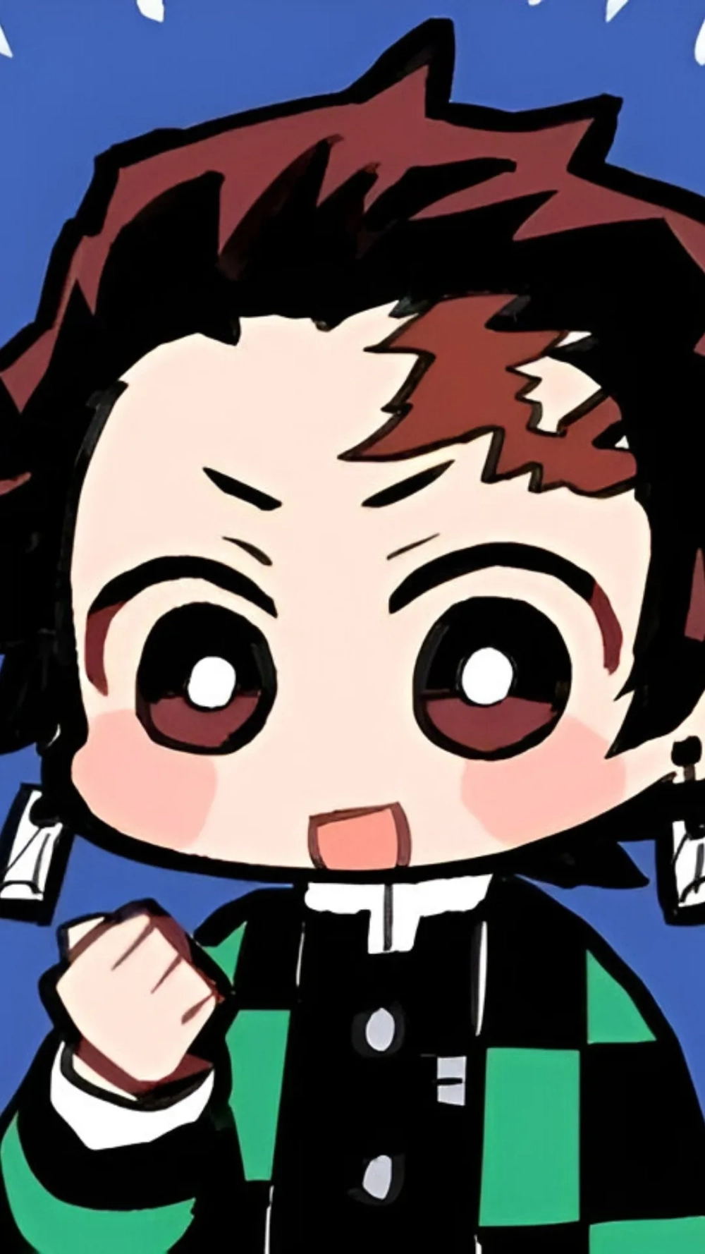 Siêu dễ thương với ảnh anime Tanjiro chibi