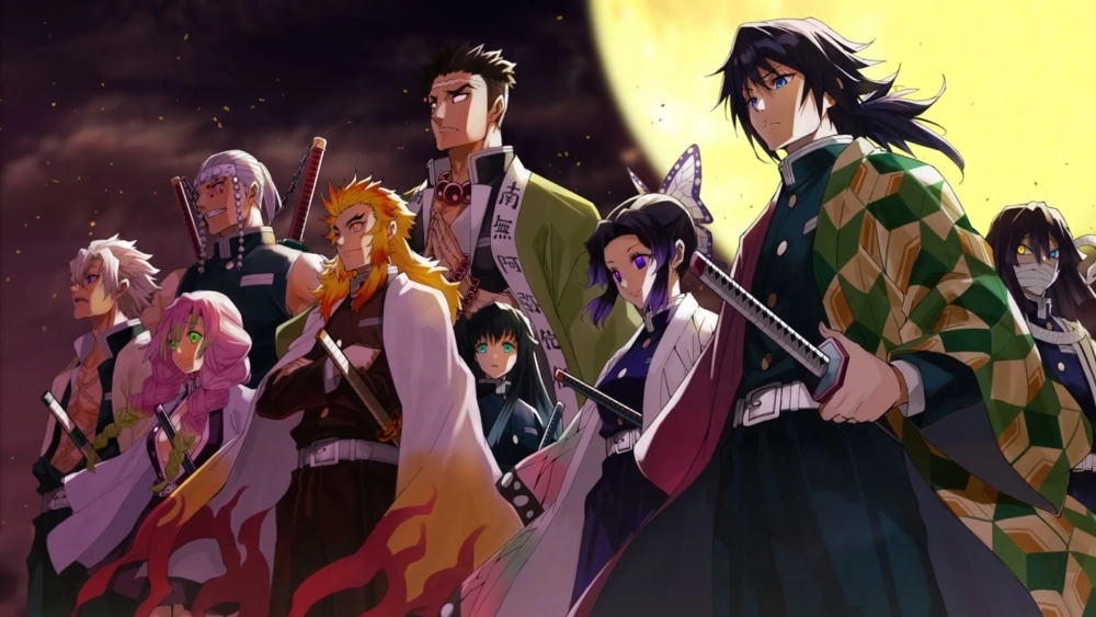 Fan chân chính không thể bỏ lỡ hình nền máy tính anime thanh gươm diệt quỷ