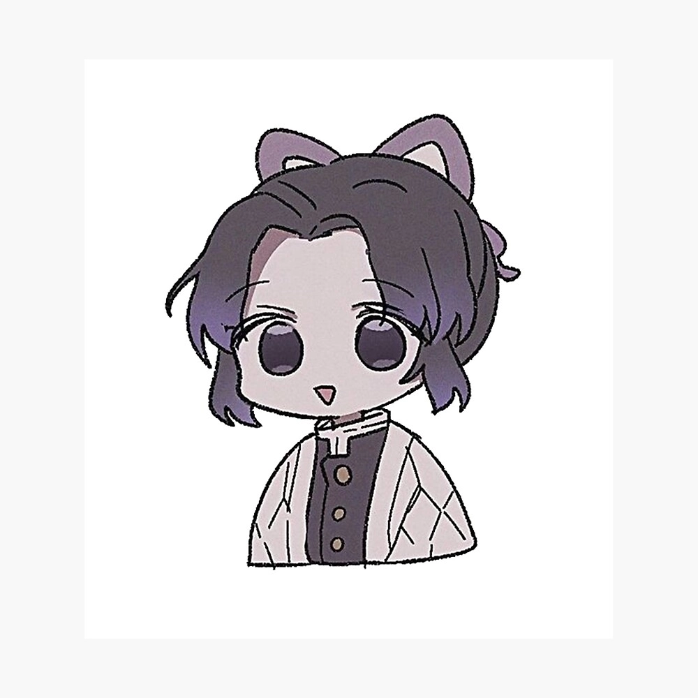 Hình Shinobu chibi với đôi mắt long lanh mộng mơ