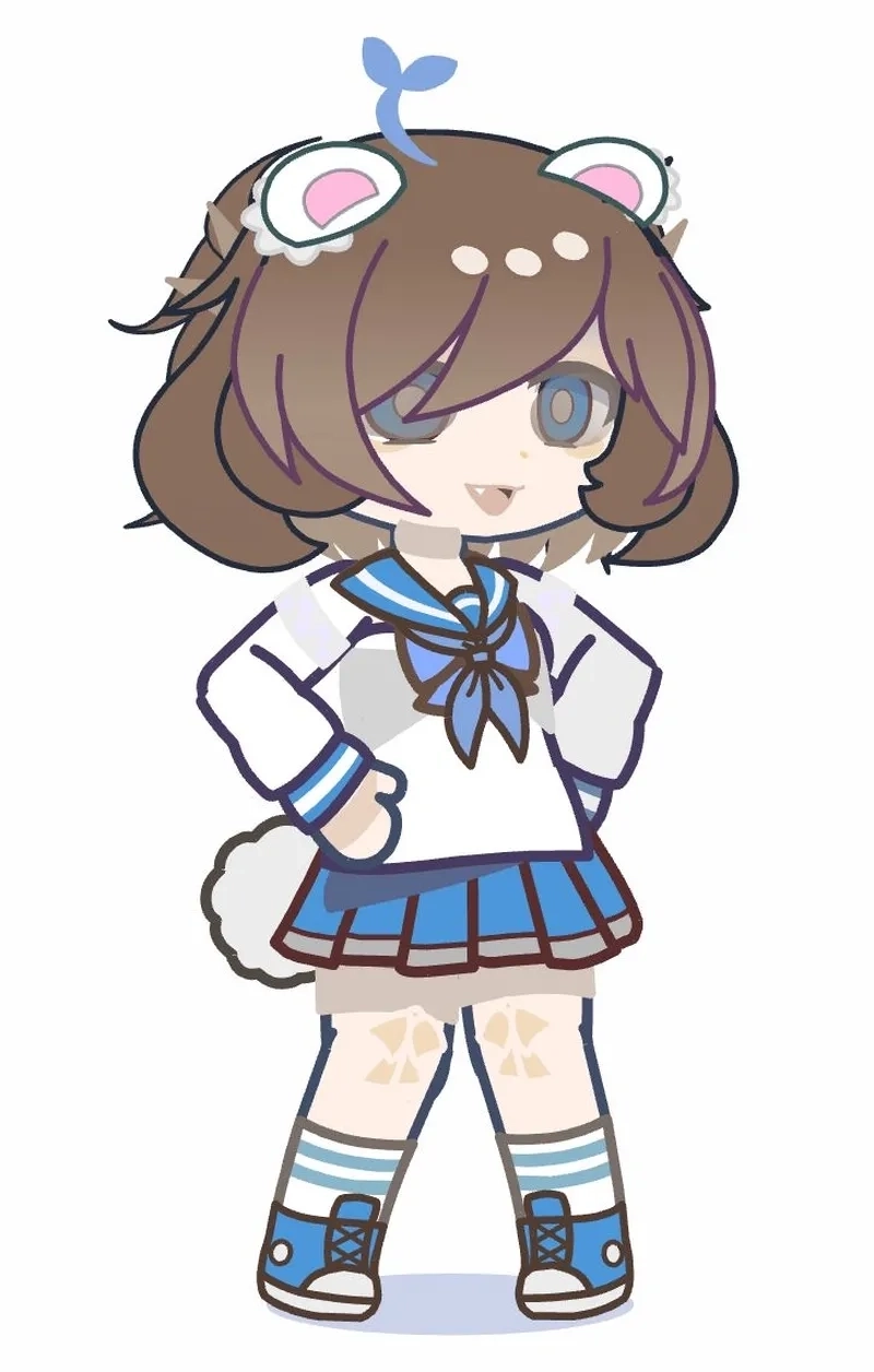 Mèo Simmy chibi cute làm tan chảy bao con tim