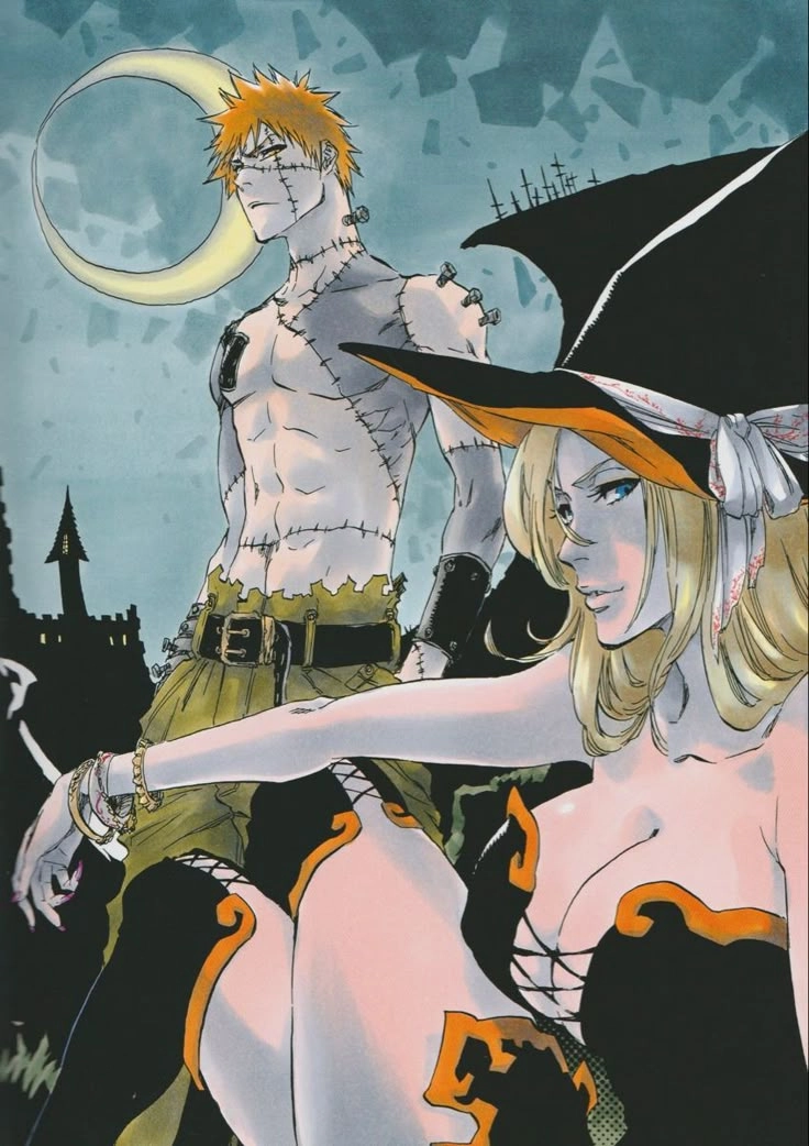 Ichigo với đôi mắt cam bùng cháy chiến ý rực lửa