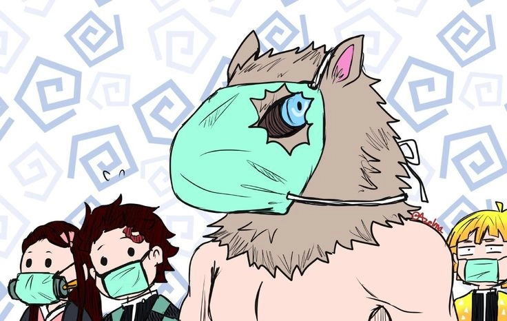 Cute Inosuke sticker dành cho người mê phong cách “dị”