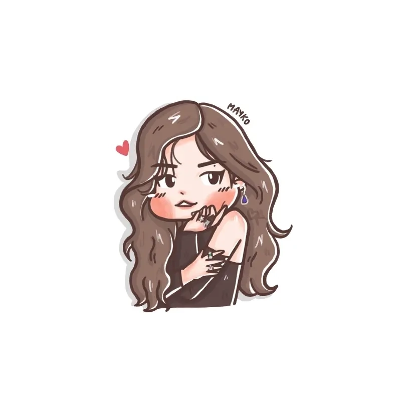 Jisoo Blackpink chibi Jennie đáng yêu như búp bê