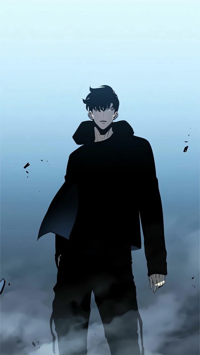 Sung Jin Woo wallpaper dành cho fan Solo Leveling