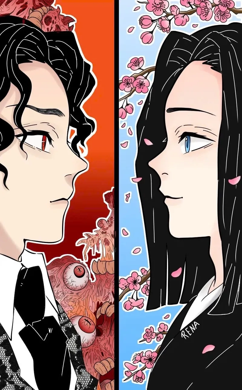 Fanart khiến fan khóc thét Kagaya x Muzan Fanart
