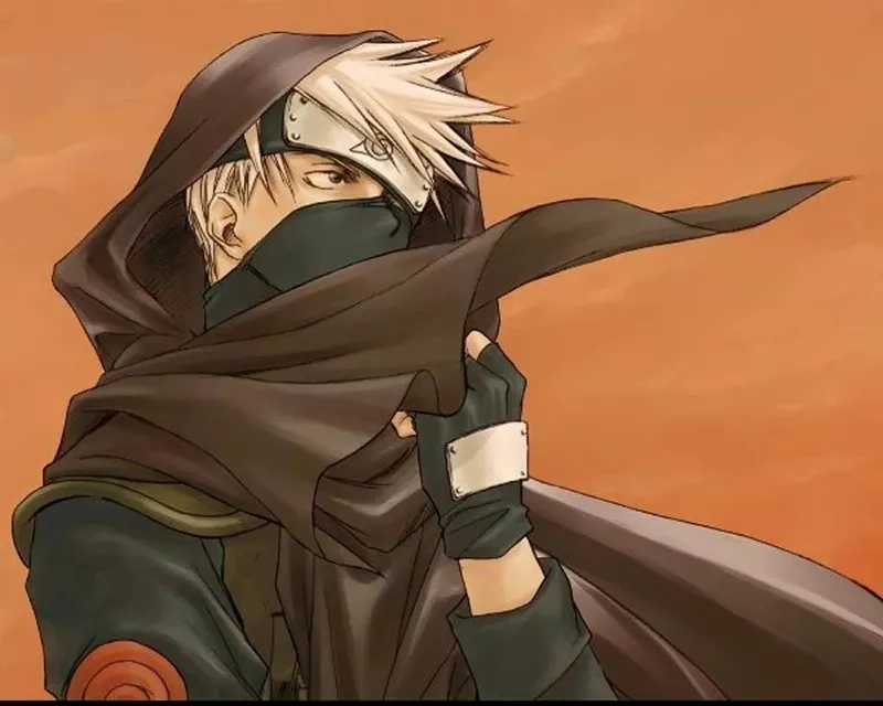 Kakashi Hatake avatar toát lên sự sắc bén và trầm lặng