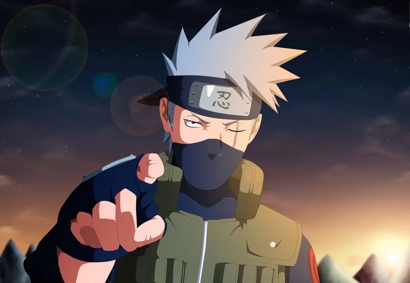 Hình ảnh Kakashi ngầu tạo cảm hứng cho mọi ninja