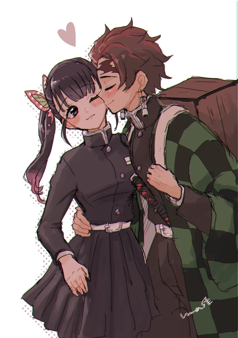 Họa phẩm đẹp mắt từ Kanao and Tanjiro fanart