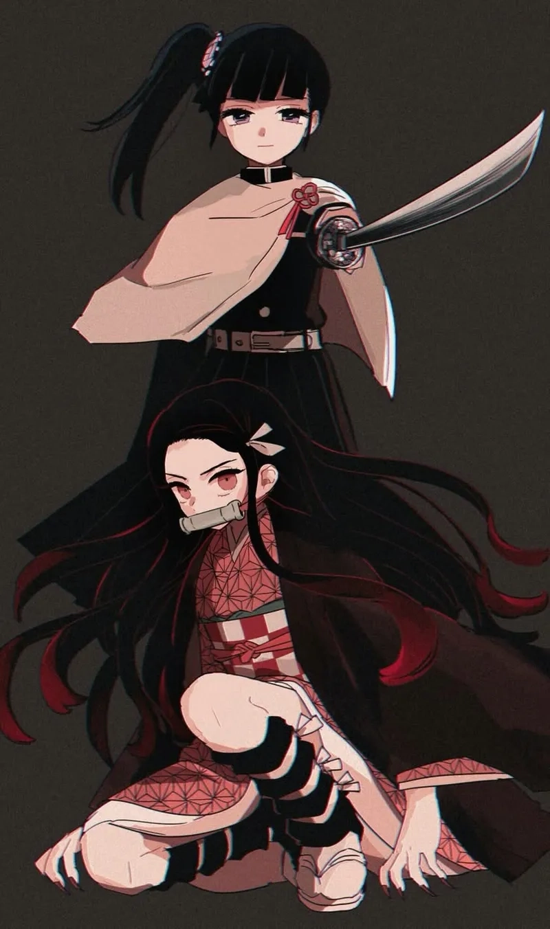 Hai chị em kiếm sĩ Kanao and Shinobu