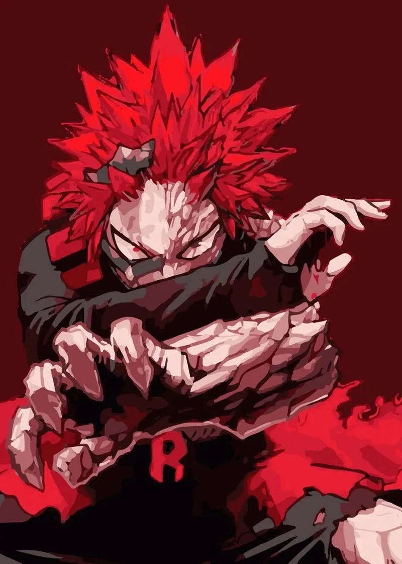 My Hero Academia Kirishima nhân vật được yêu thích