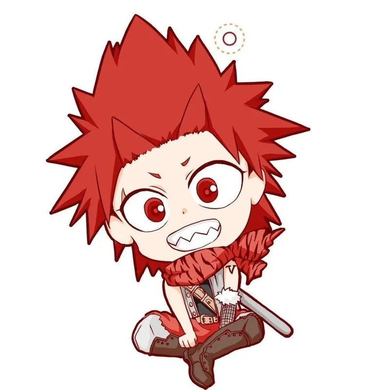 Chibi Kirishima với những biểu cảm ngộ nghĩnh