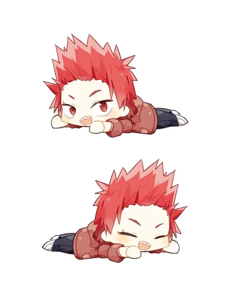 Eijiro Kirishima chibi phiên bản nhí siêu cute