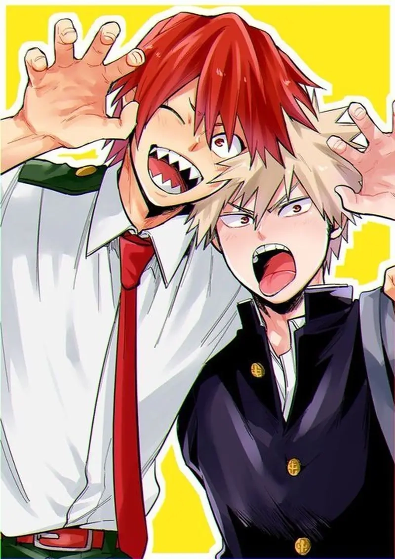 Bakugou x Kirishima mối quan hệ đặc biệt