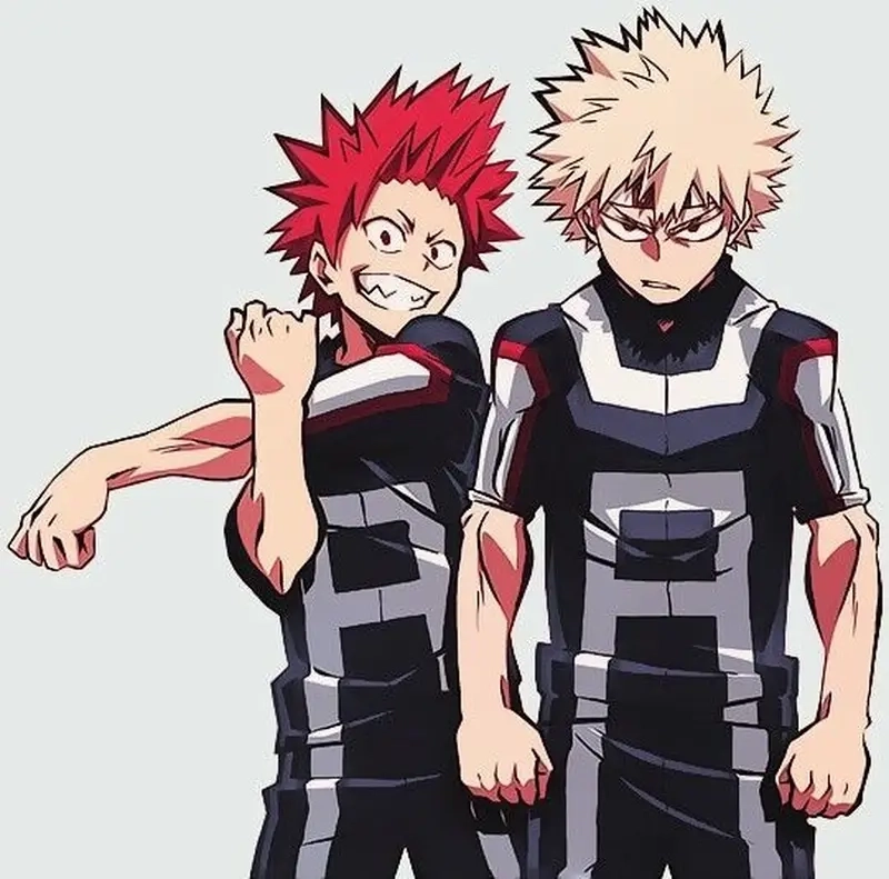 Bakugou x Eijiro tình bạn thú vị