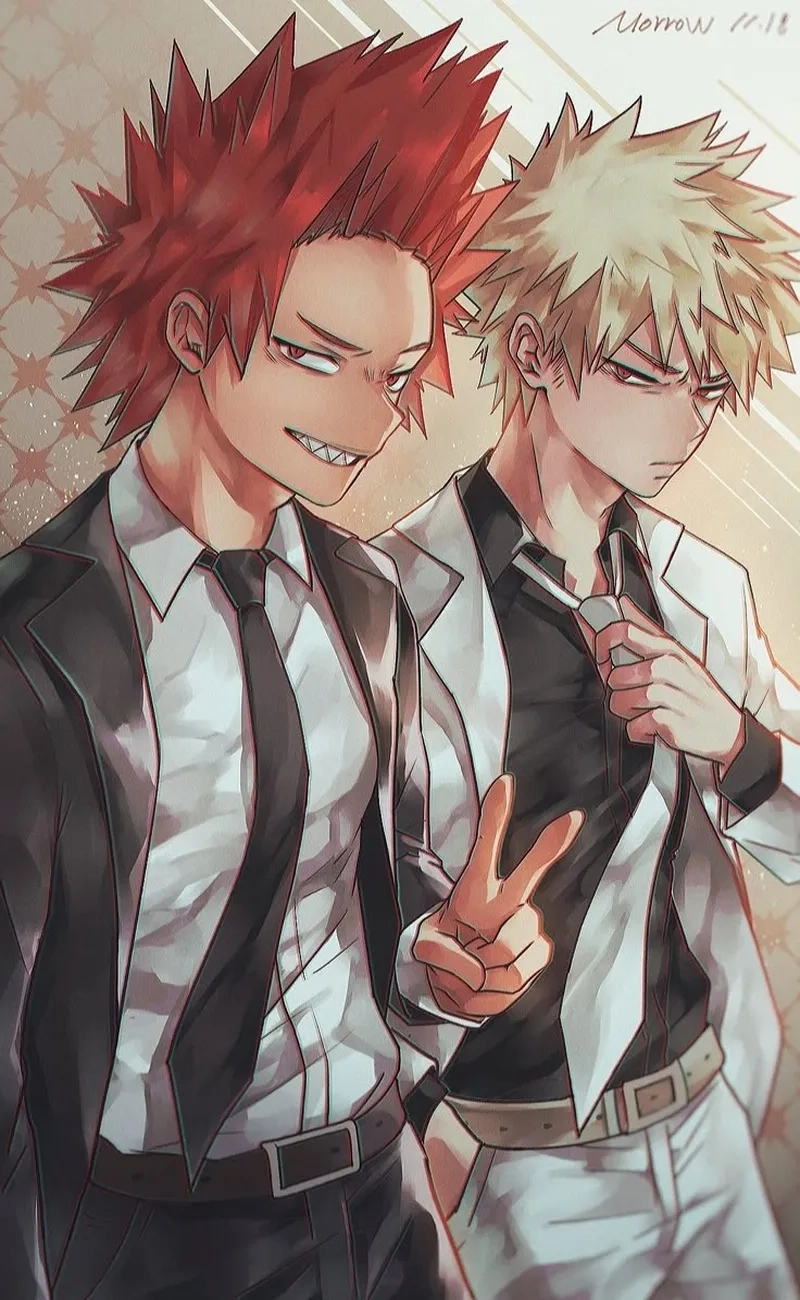 Bakugou x Kirishima comic truyện tranh vui nhộn