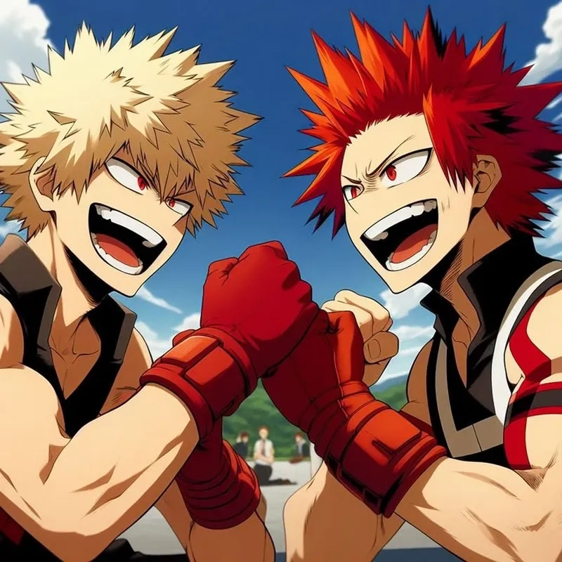 MHA Bakugou x Kirishima cặp đôi được yêu thích