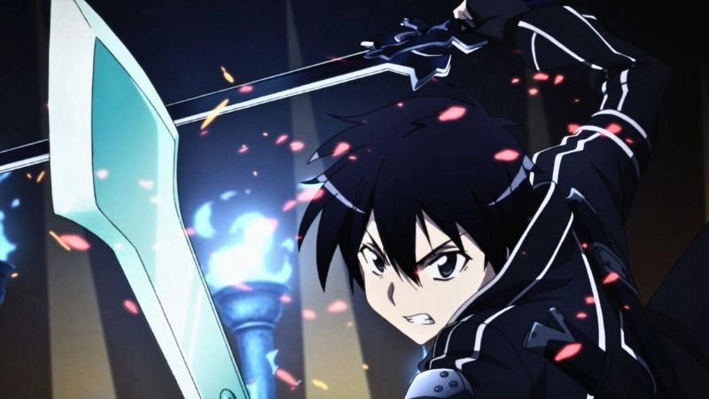 Ảnh avatar Kirito chiến binh kiếm sĩ nổi bật