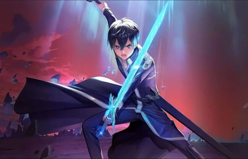 Kirito avatar phong cách anh hùng siêu ngầu