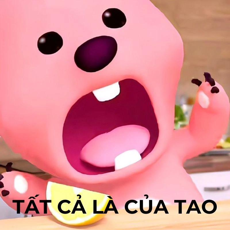 Hình ảnh loopy meme ngầu lòi mà vẫn cute