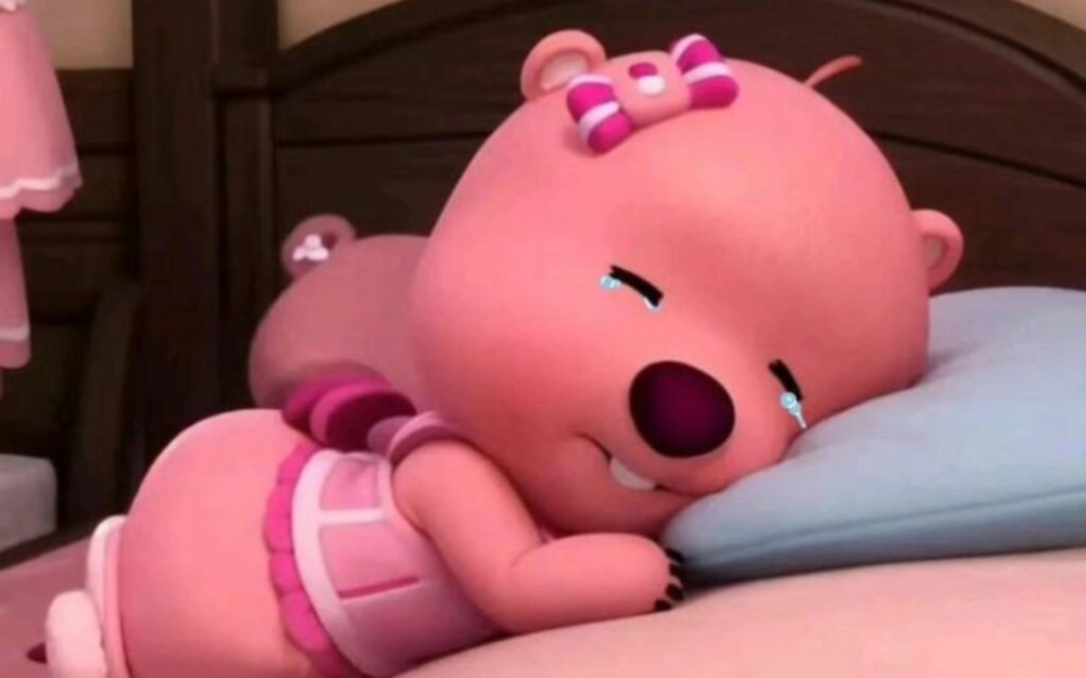 Pink loopy meme phiên bản gấu hồng cực ngầu