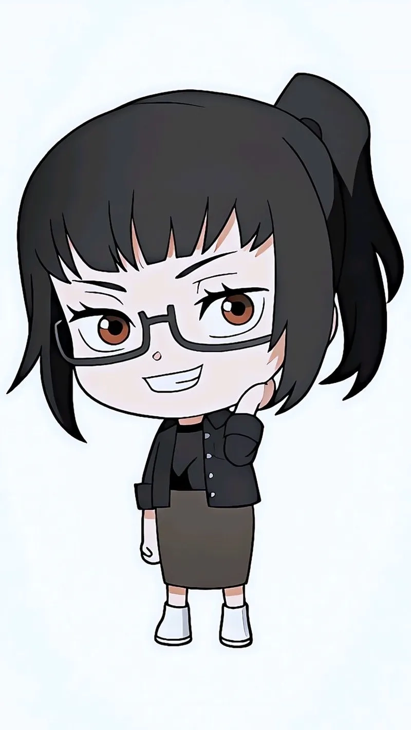 Nét vẽ đáng yêu từ bộ Maki chibi drawing