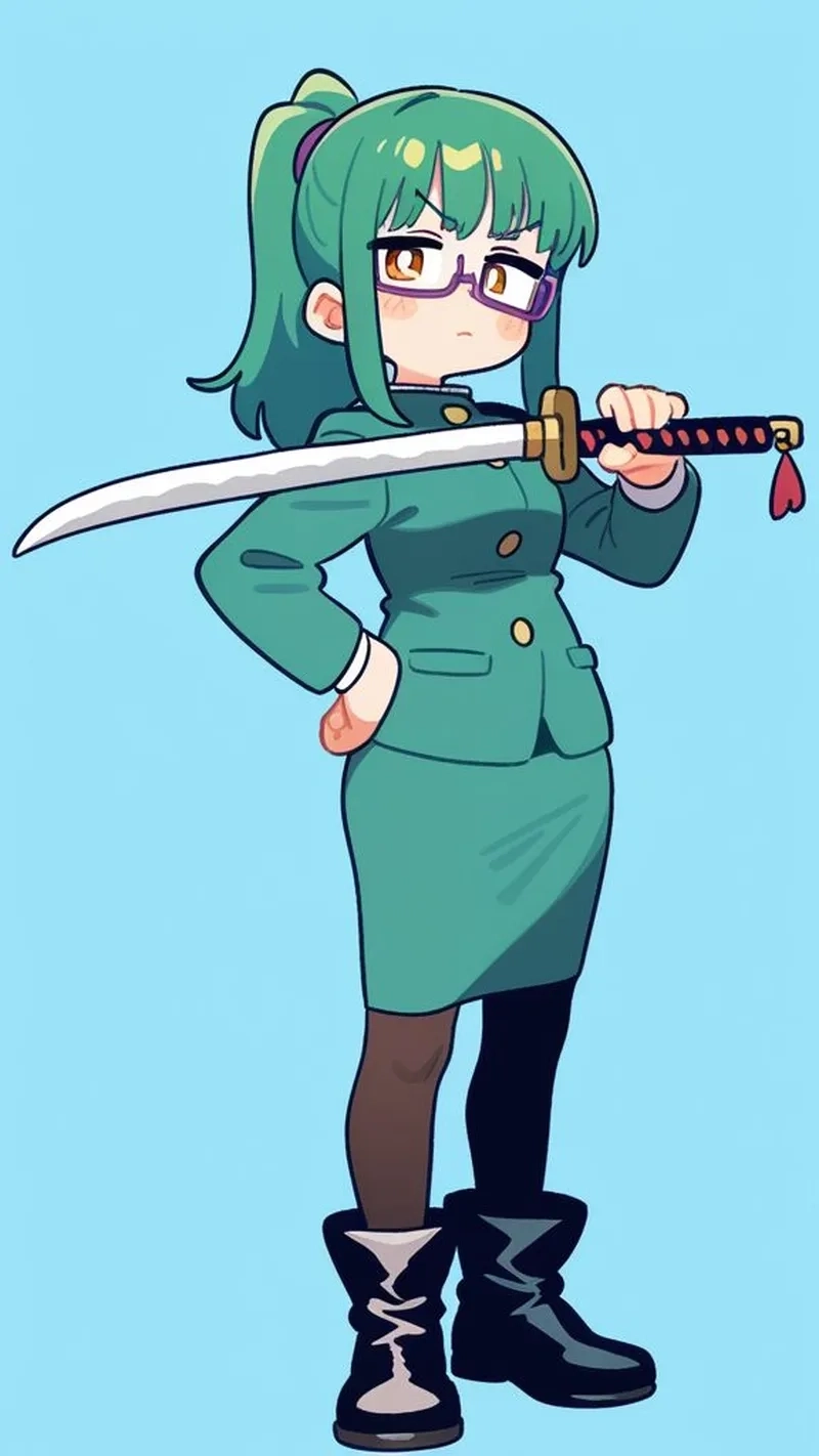 Tải ngay hình ảnh trong suốt từ Maki chibi PNG